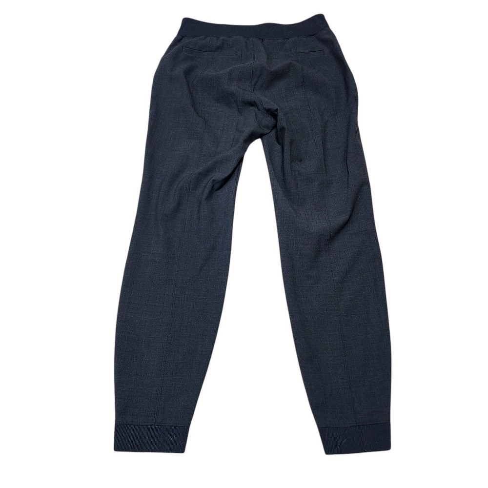 Athleta Greenwich Wool Joggers Women 4 Charcoal Grey Tapered Ankle Pants